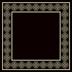 Vintage decorative frame