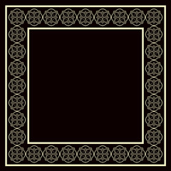 Vintage decorative frame