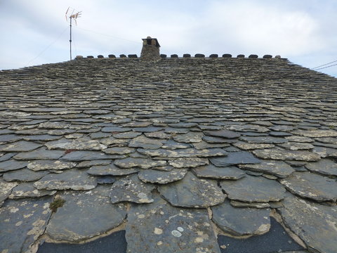 El Espinar en Guadalajara,pueblo de arquitectura negra de Campillo de Ranas, en plena sierra de Ayll&oacute;n.