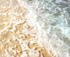 Cleared sea water background
