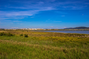 Obraz premium Lagoon. “Laguna de Fuente de Piedra”. Fuente de Piedra, Malaga Province, Andalusia, Spain.
