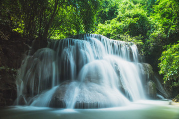 Huai Mae Khamin Waterfall.Thailand.
