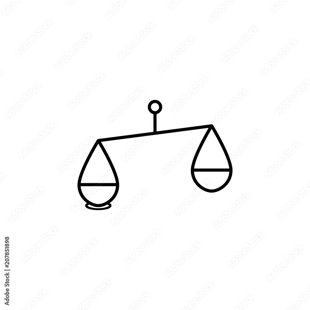 Poster libra outline icon. element of logistic icon for mobile concept and web apps. thin line libra outlin