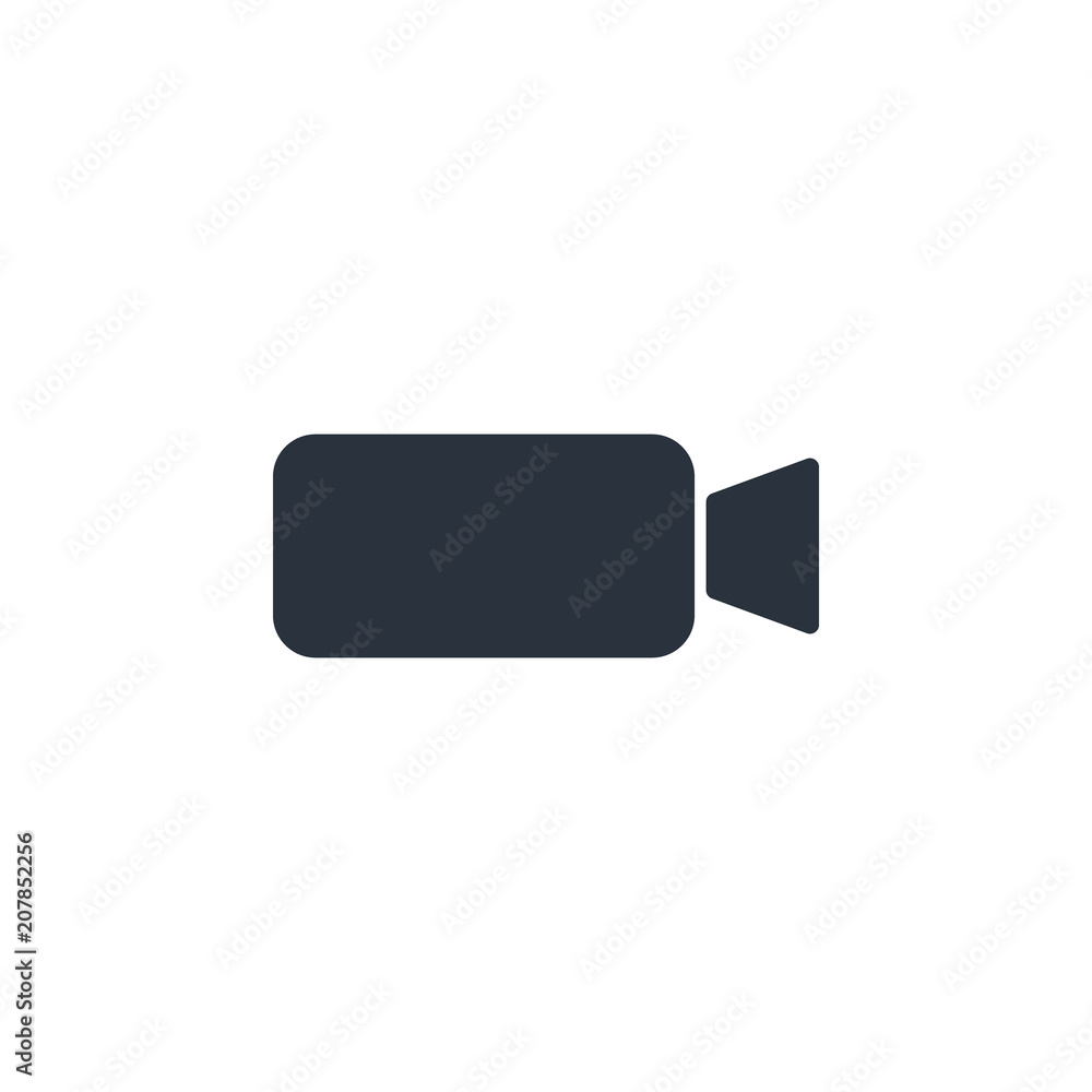 Poster camcorder icon. element of web icon for mobile concept and web apps. colored isolated camcorder icon