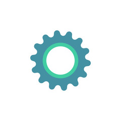 gear icon. Element of web icon for mobile concept and web apps. Colored isolated gear icon can be used for web and mobile. Premium icon