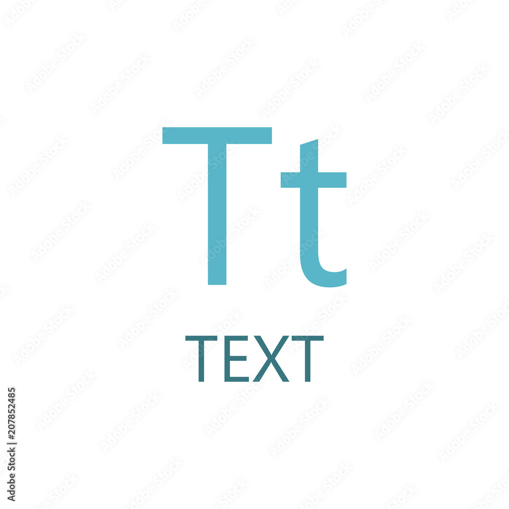 Fototapete character text icon. element of web icon for mobile concept and web apps. colored isolated character