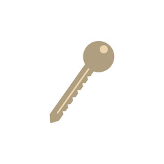 key icon. Element of web icon for mobile concept and web apps. Colored isolated key icon can be used for web and mobile. Premium icon
