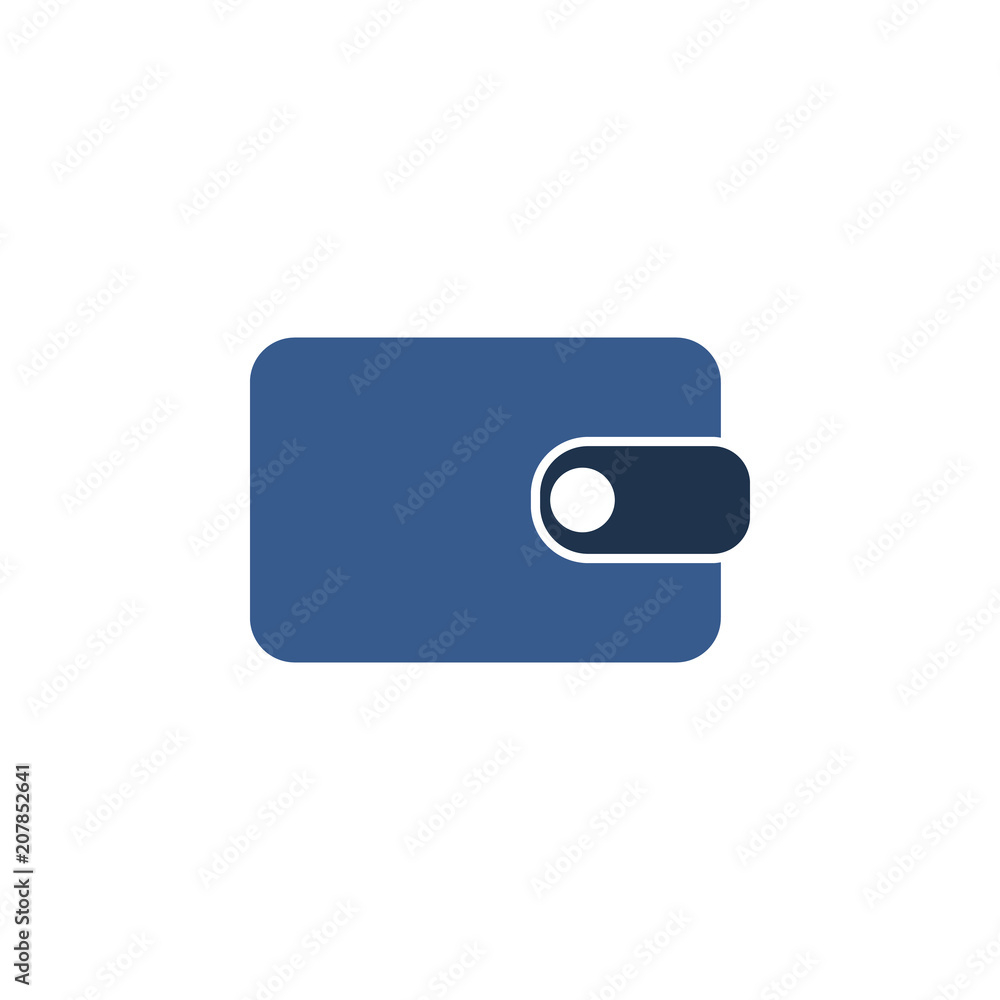 Aufkleber purse icon. element of web icon for mobile concept and web apps. colored isolated purse icon can be 