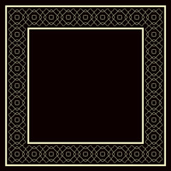 Vintage decorative frame