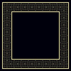 Vintage decorative frame