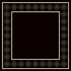 Vintage decorative frame