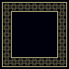 Vintage decorative frame