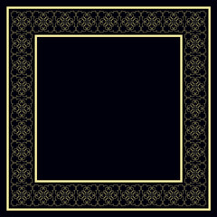 Vintage decorative frame