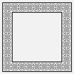 Vintage decorative frame