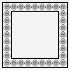 Vintage decorative frame