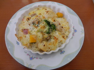 【グルメ】素朴なグラタン