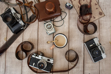 retro composition