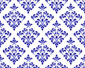 seamless damask pattern