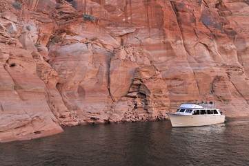 USA. Lake Powell is a great place for boat trips