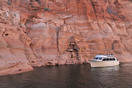 USA. Lake Powell Is A Great Place For Boat Trips