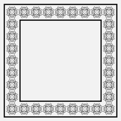 Vintage decorative frame