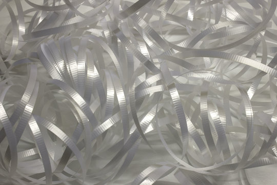 White Ribbons background