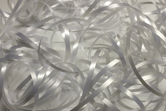 White Ribbons background