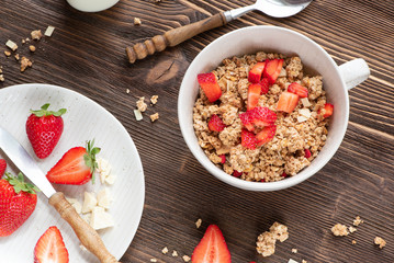 Leckeres Müsli zum Frühstück