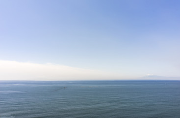 Obraz premium 快晴の日の相模湾の海原