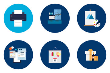 Multimedia Icons Design