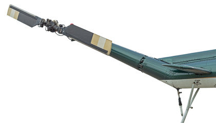 tail rotor of helicopter