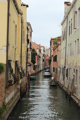 Fototapeta na wymiar Morgens in Venedig