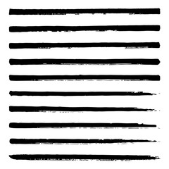 Vector Marker Brush Set