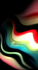 Blur color wave lines abstract background