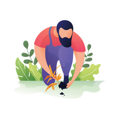 Flat design vector illustration
