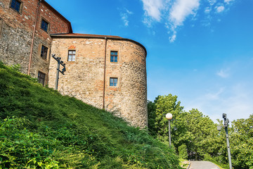 Bratislava, Slovakia May 24, 2018: View of the castle in Bratislava. Originally built in 9th...