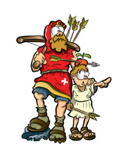 William Tell cartoon version