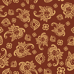 Beautiful Pattern with paisley design