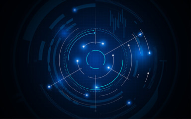 tech digital pattern innovative concept background