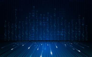 abstract matrix digital security concept background