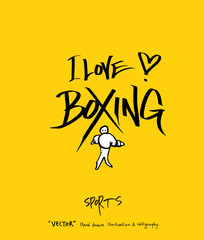 스포츠 포스터 / 손으로 그린 스포츠 그림