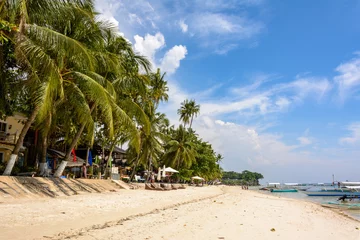 Acrylic prints Boracay White Beach Alona White beach on Panglao Island, Bohol, Philippines