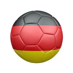 Fußball in Deutschlandfarben