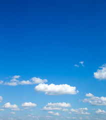 blue sky with cloud