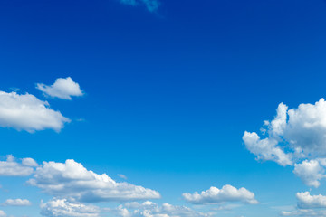 blue sky with cloud