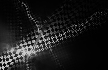 checkered abstract background. Unusual racing texture