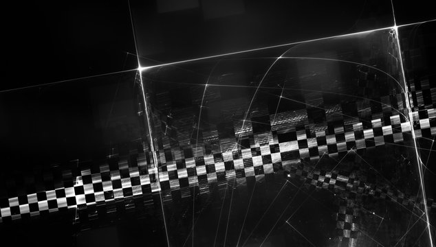checkered abstract background. Unusual racing texture