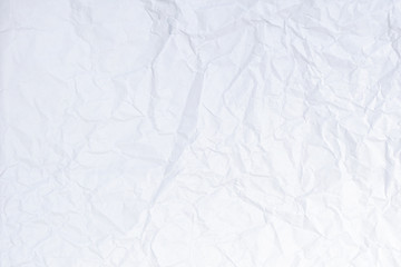 wrinkled white paper texture