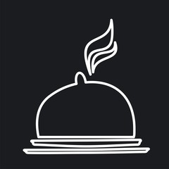 Vector illustration of a icon restaurant