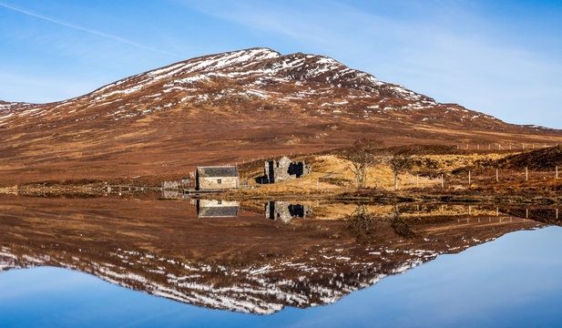 Boathouse on Loch a' Bhraoin